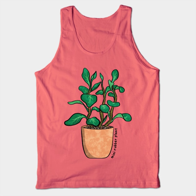 Mini Rubber Plant Tank Top by Sepheria